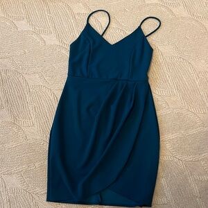Lulus teal dress